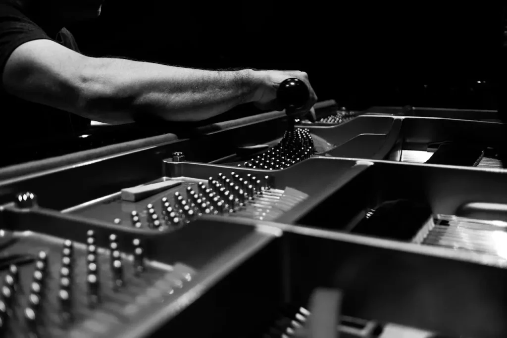 Strojenie fortepianu